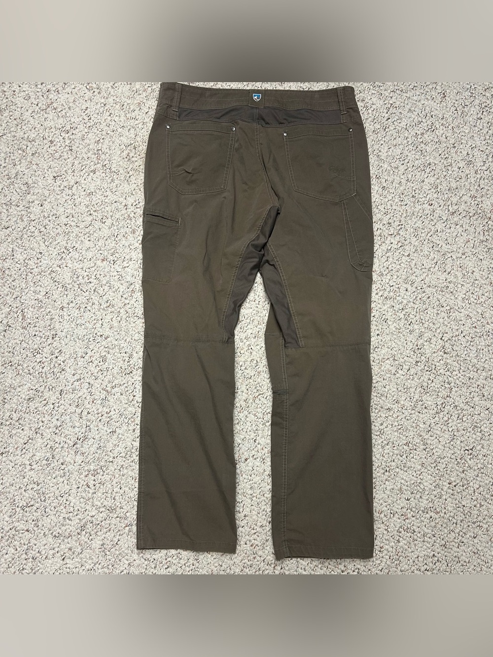 Kuhl Radikl Pants Mens 38x32 Outdoor Hiking Camping Knit Panels 5109 Gorpcore